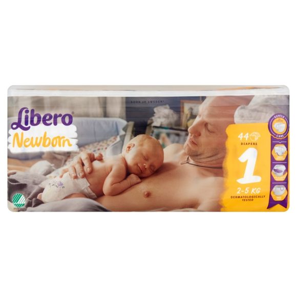 Libero Newborn pelenka Jumbopack, Újszülött 1, 2-5 kg, 44 db
