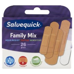 Salvequick Med Family mix sebtapasz (26 db)
