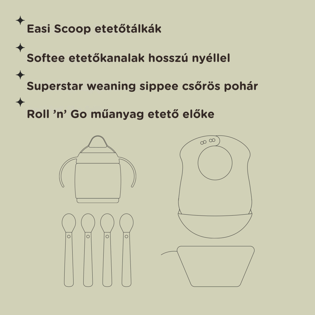 Tommee Tippee First Tastes első etető szett (unisex)