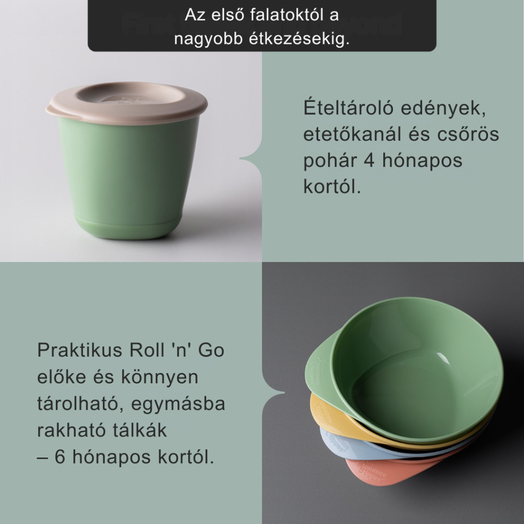Tommee Tippee First Tastes első etető szett (unisex)