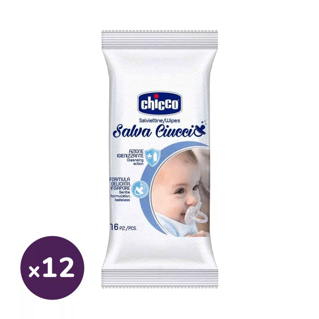 Chicco cumi törlőkendő 12x16 db