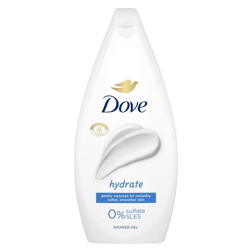 Dove Hydrate krémtusfürdő (450 ml)