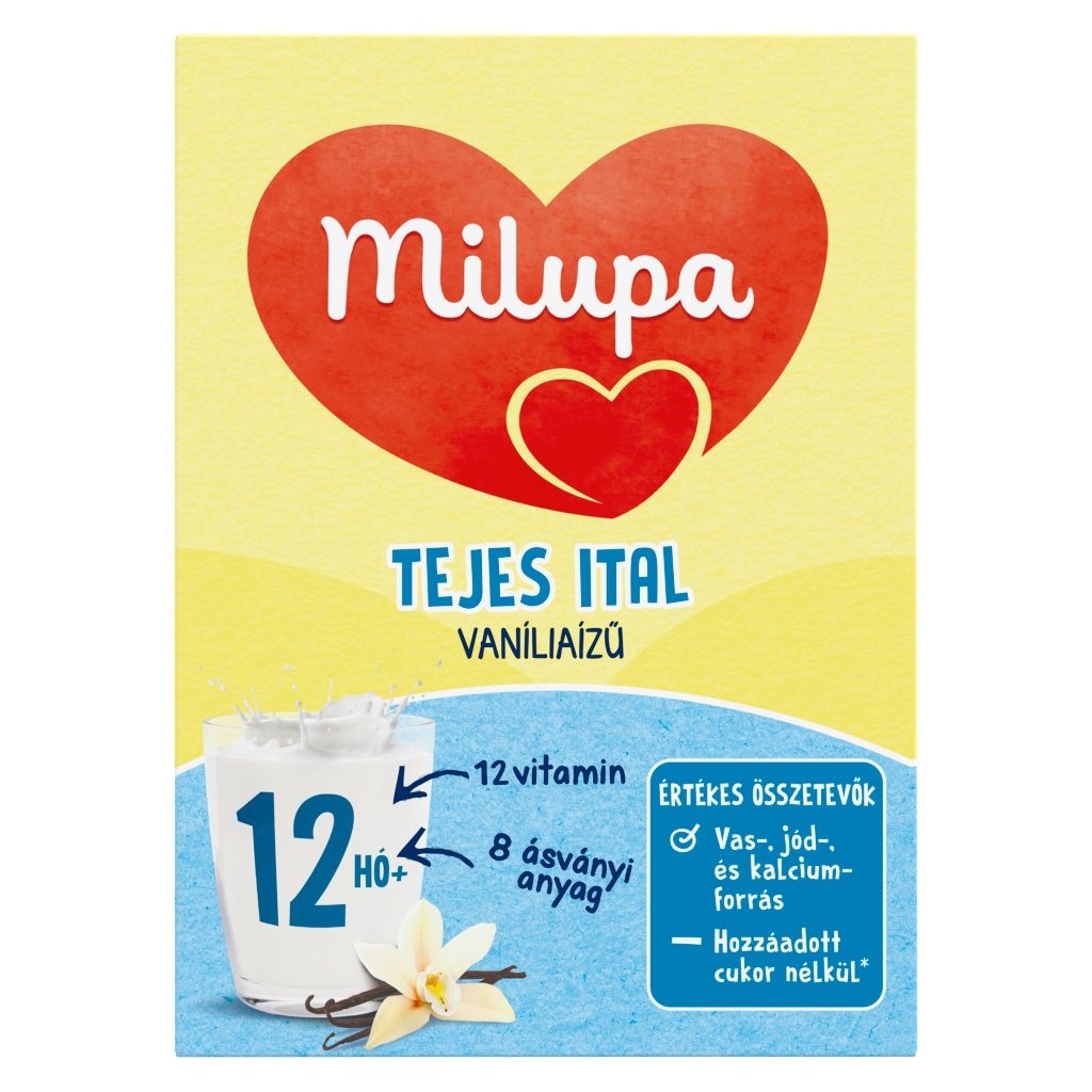 Milupa vanília ízű tejes ital-gyerekital 12 hó+ (500 g)