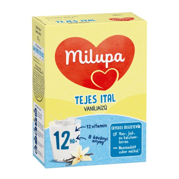 Milupa vanília ízű tejes ital-gyerekital 12 hó+ (500 g)