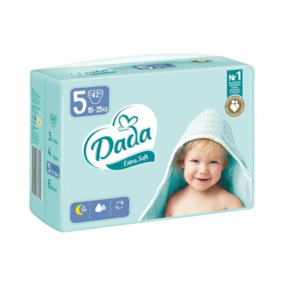 Dada Extra Soft pelenka 5, 15-25 kg (42 db)