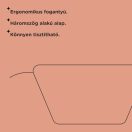 Tommee Tippee etetőtálka tetővel és kanállal 6 hó+ (narancs-szürke)