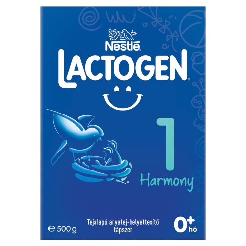 Nestlé Lactogen Harmony 1 tejalapú anyatej-helyettesítő tápszer születéstől kezdve 0 hó+ (500 g)