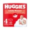 Huggies Little Movers nadrágpelenka 4, 7-18 kg, 50 db