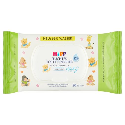 Hipp Babysanft nedves WC-papír gyerekeknek (50 db)