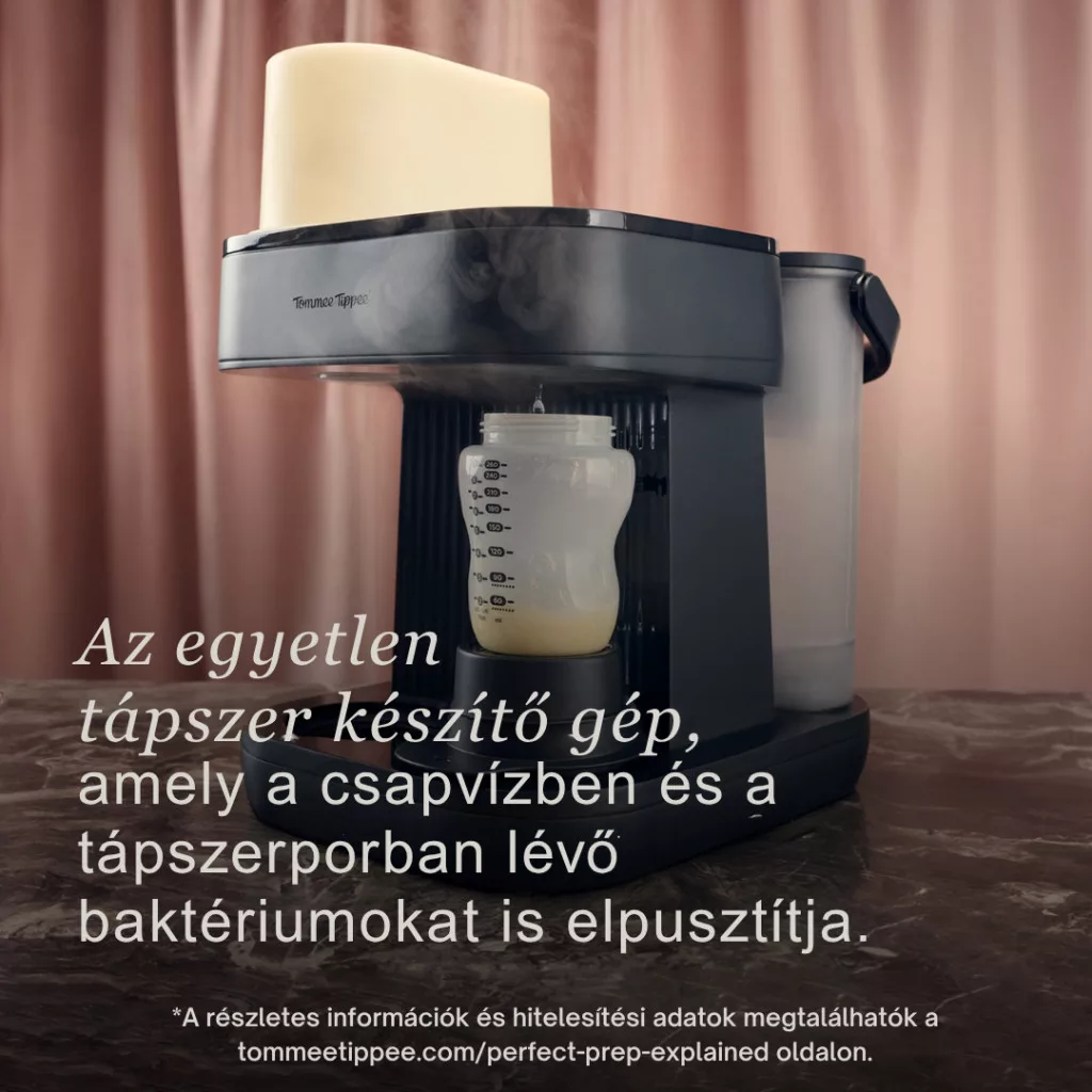 Tommee Tippee Perfect Prep Pro tápszeradagolós tápszerkészítő gép fekete