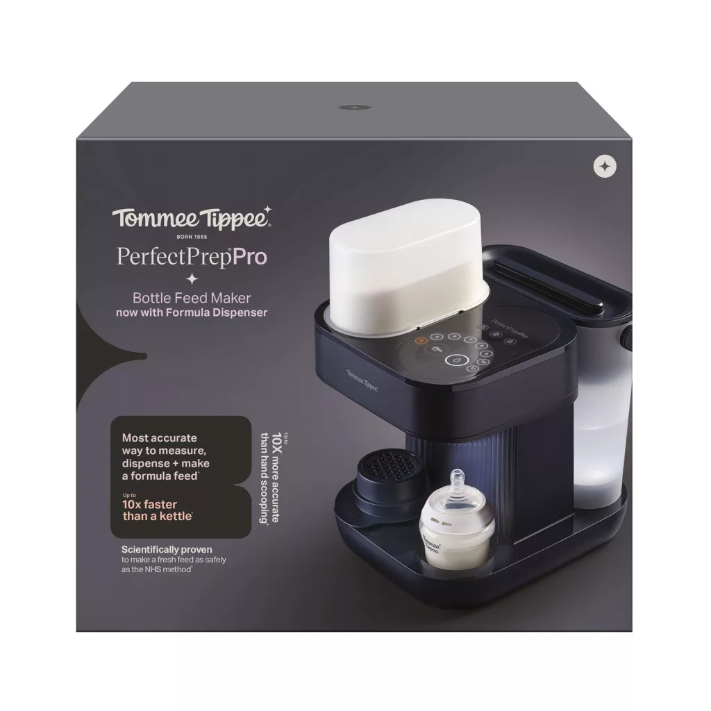 Tommee Tippee Perfect Prep Pro tápszeradagolós tápszerkészítő gép fekete