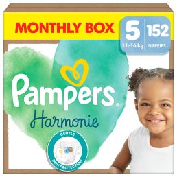   Pampers Harmonie pelenka 5, 11-16 kg, HAVI PELENKACSOMAG 152 db