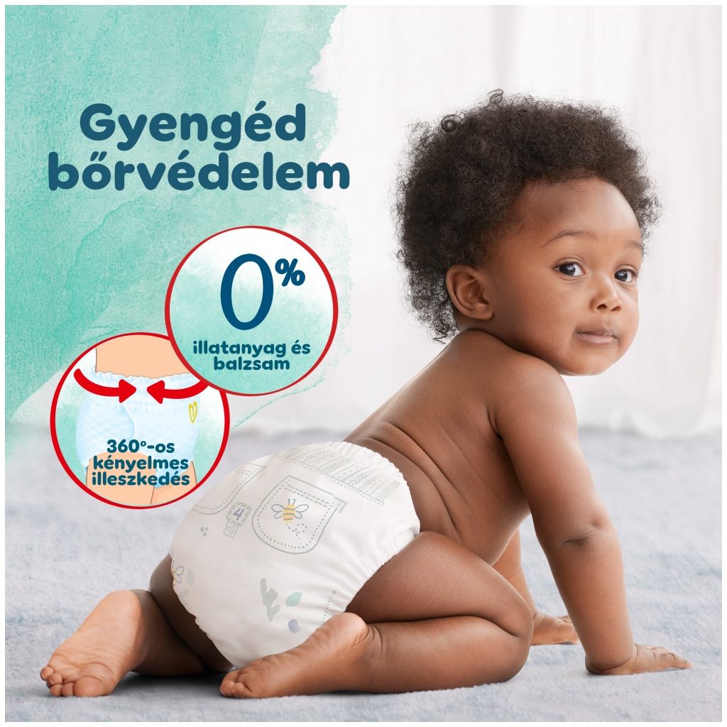 Pampers Harmonie Pants bugyipelenka 4, 9-15 kg, HAVI PELENKACSOMAG 168 db