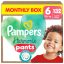 Pampers Harmonie Pants bugyipelenka 6, 15+ kg, HAVI PELENKACSOMAG 132 db