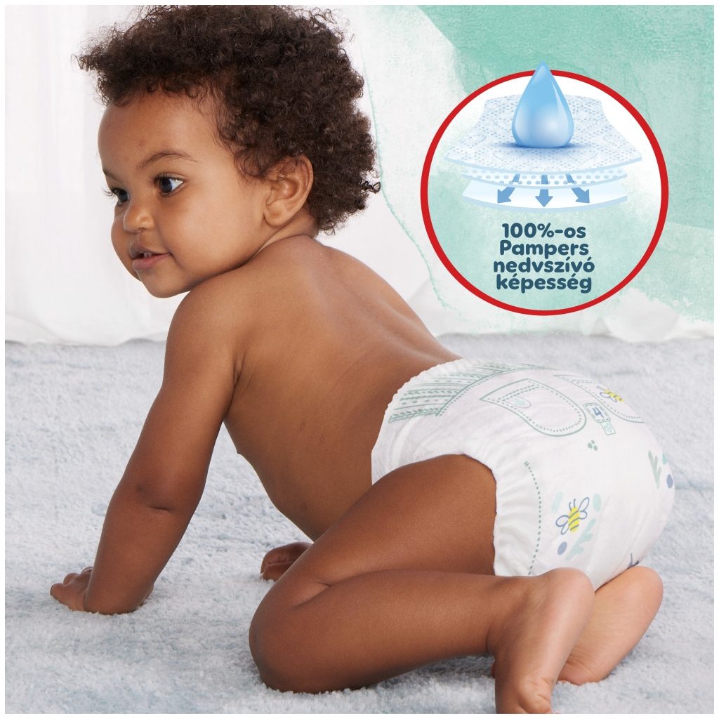 Pampers Harmonie Pants bugyipelenka 6, 15+ kg, HAVI PELENKACSOMAG 132 db