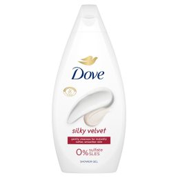 Dove Silky Velvet krémtusfürdő (450 ml)