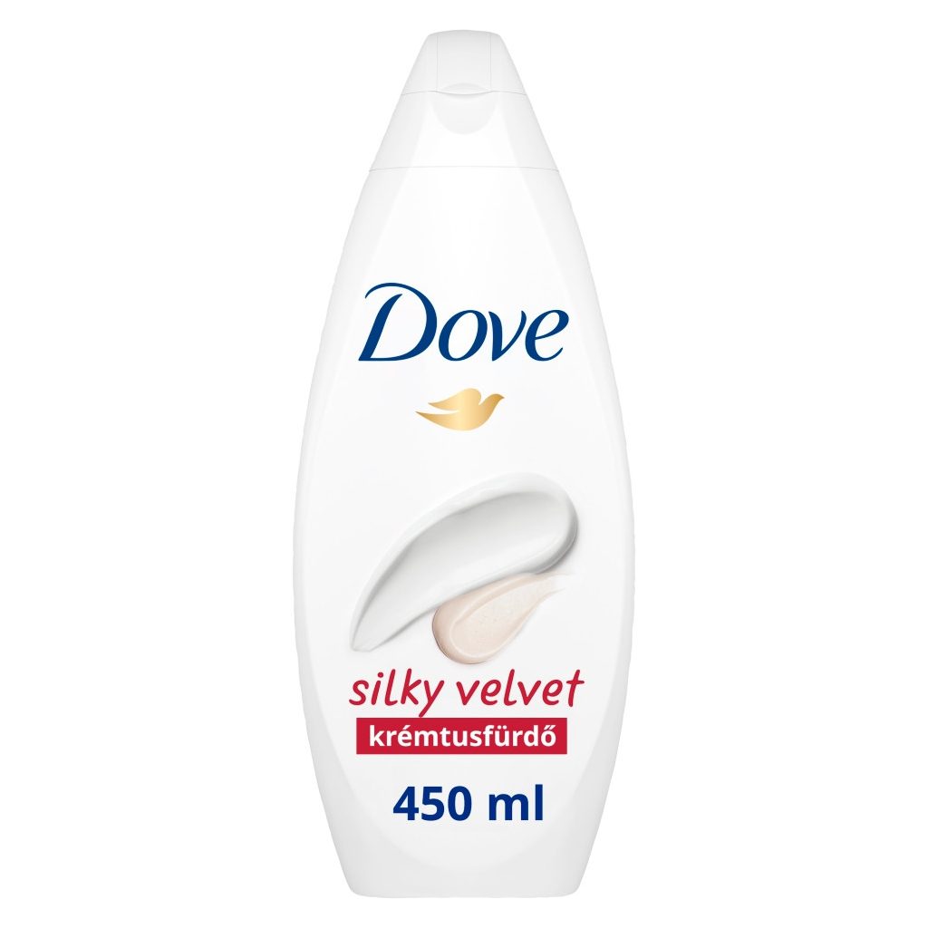 Dove Silky Velvet krémtusfürdő (450 ml)