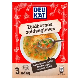 Delikát Zöldborsós zöldségleves (47 g)