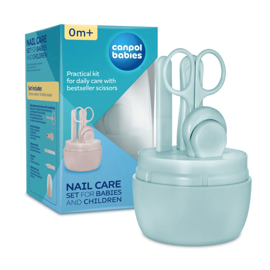 Canpol babies baba körömápoló szett (kék)