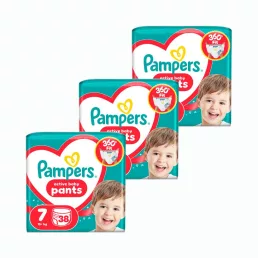 Pampers Active Baby Pants bugyipelenka 7, 15 kg+, 114 db