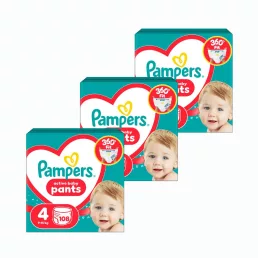 Pampers Active Baby Pants bugyipelenka 4, 9-15 kg, 324 db