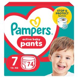 Pampers Active Baby Pants bugyipelenka 7, 15 kg+, 74 db
