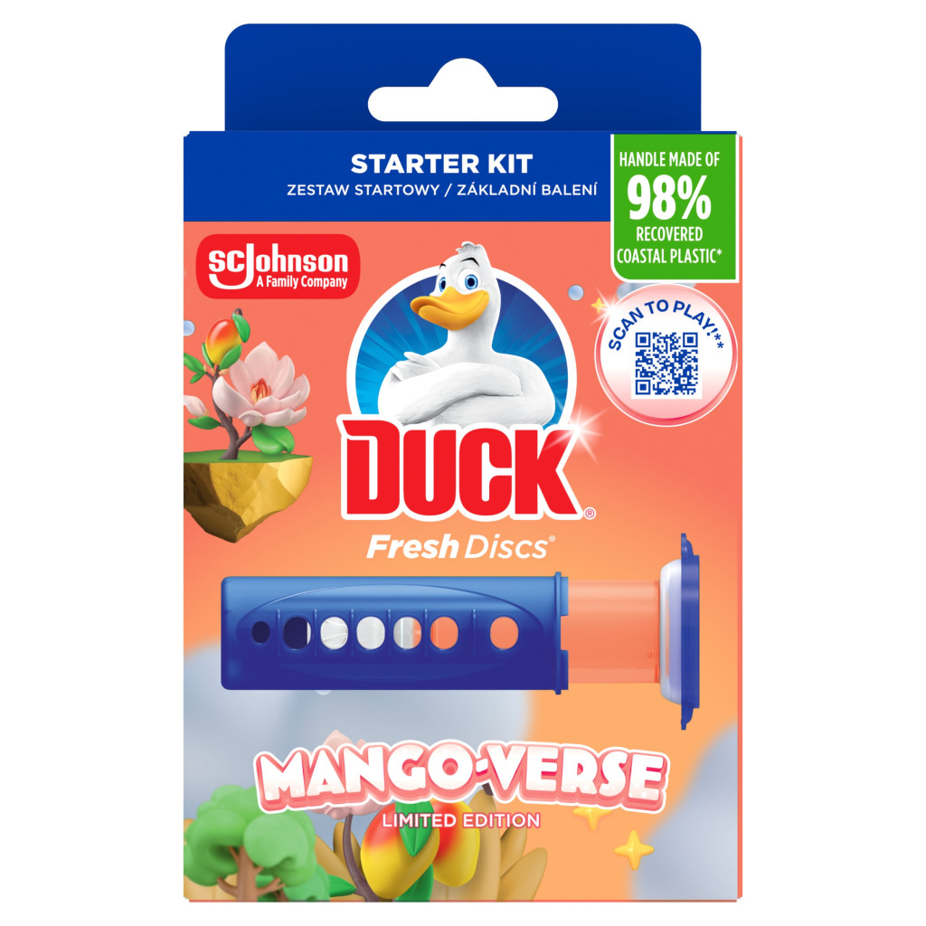 Duck Fresh Discs Mango-Verse WC-öblítő korong (36 ml)