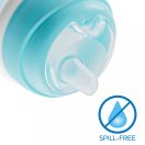 Chicco Transition Cup csöpögésmentes, szilikoncsőrös itatópohár fülekkel 4 hó+ 200 ml (kék)