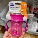 Chicco 360° Perfect Cup itatópohár 12 hó+ (rózsaszín)