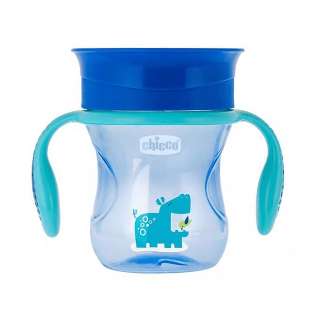 Chicco 360° Perfect Cup itatópohár 12 hó+ (kék)
