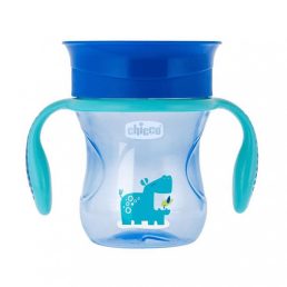 Chicco 360° Perfect Cup itatópohár 12 hó+ (kék)