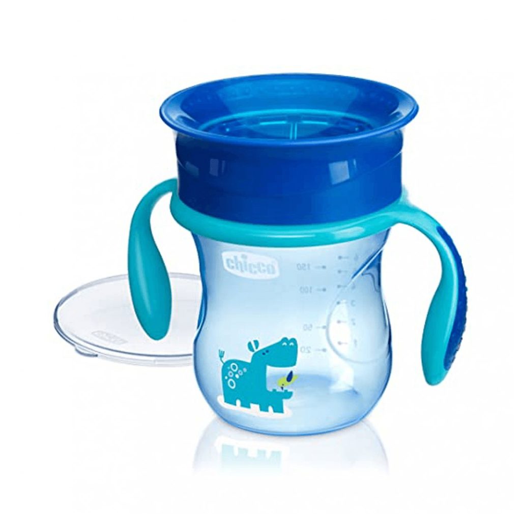 Chicco 360° Perfect Cup itatópohár 12 hó+ (kék)