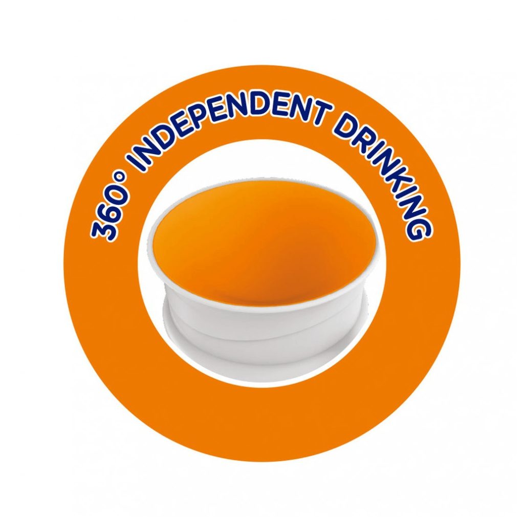 Chicco 360° Perfect Cup itatópohár 12 hó+ (kék)