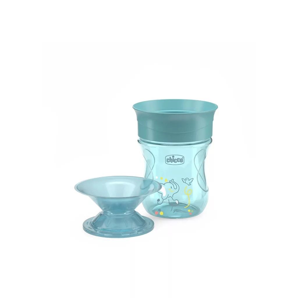 Chicco 360° Perfect Cup itatópohár 12 hó+ (kék)