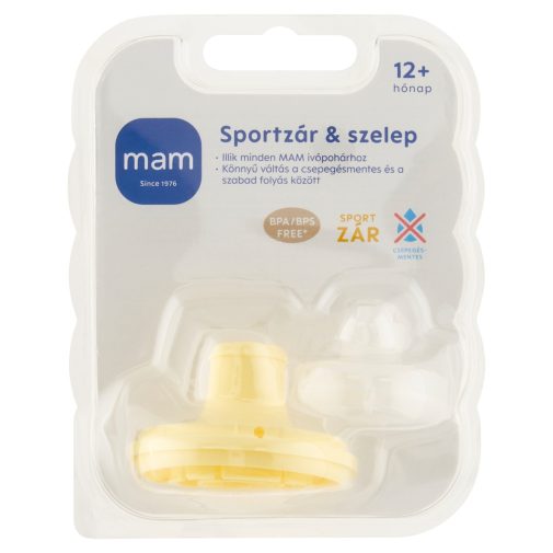 MAM Sportzár és szelep ivópohárhoz 12 hó+