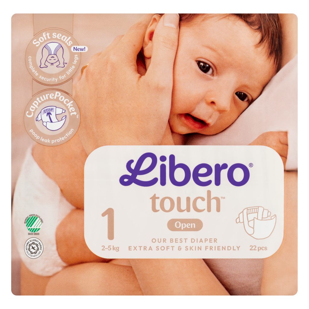 Libero Touch pelenka, Újszülött 1, 2-5 kg, HAVI PELENKACSOMAG 66 db