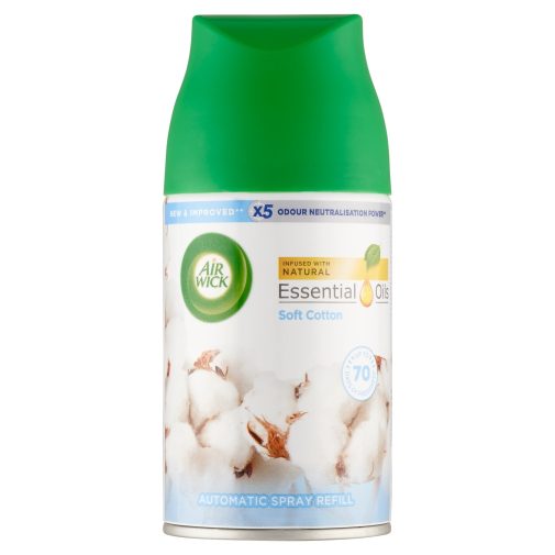 Air Wick Freshmatic Automata légfrissítő spray utántöltő Friss pamut (250 ml)
