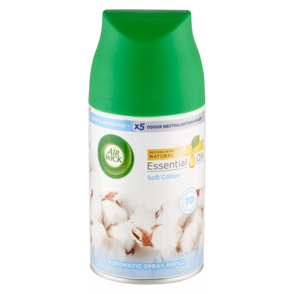 Air Wick Freshmatic Automata légfrissítő spray utántöltő Friss pamut (250 ml)