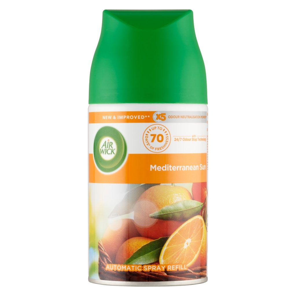 Air Wick Freshmatic Automata légfrissítő spray utántöltő Mediterrán nyár (250 ml)