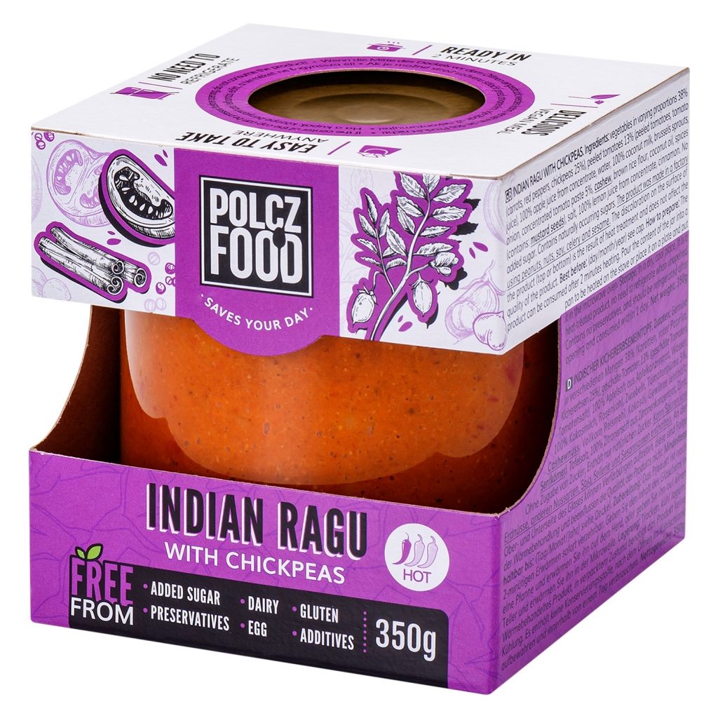 Polcz - Indiai csicseriborsó ragu (350 g)