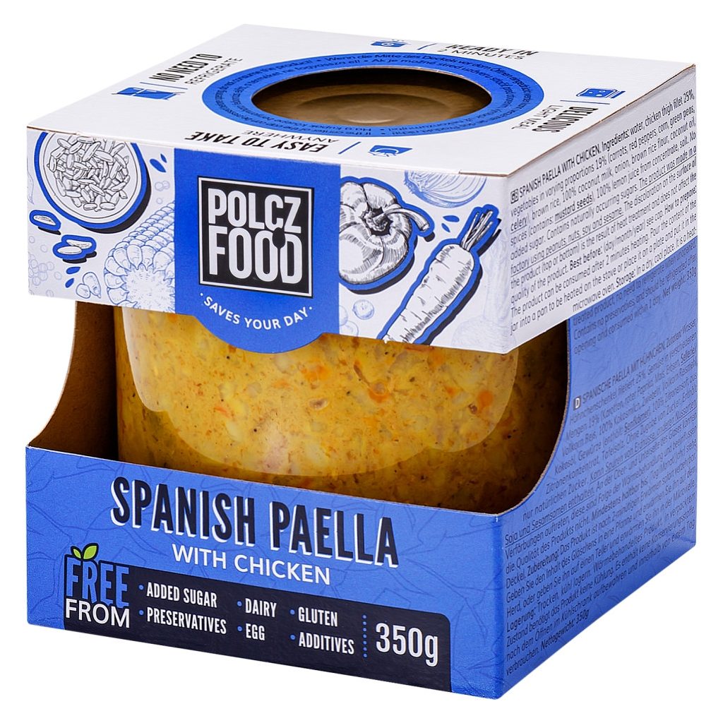 Polcz - Paella spanyol csirkés rizseshús (350 g)