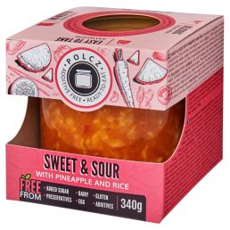 Polcz - Édes-savanyú ananásszal és rizzsel (340 g)