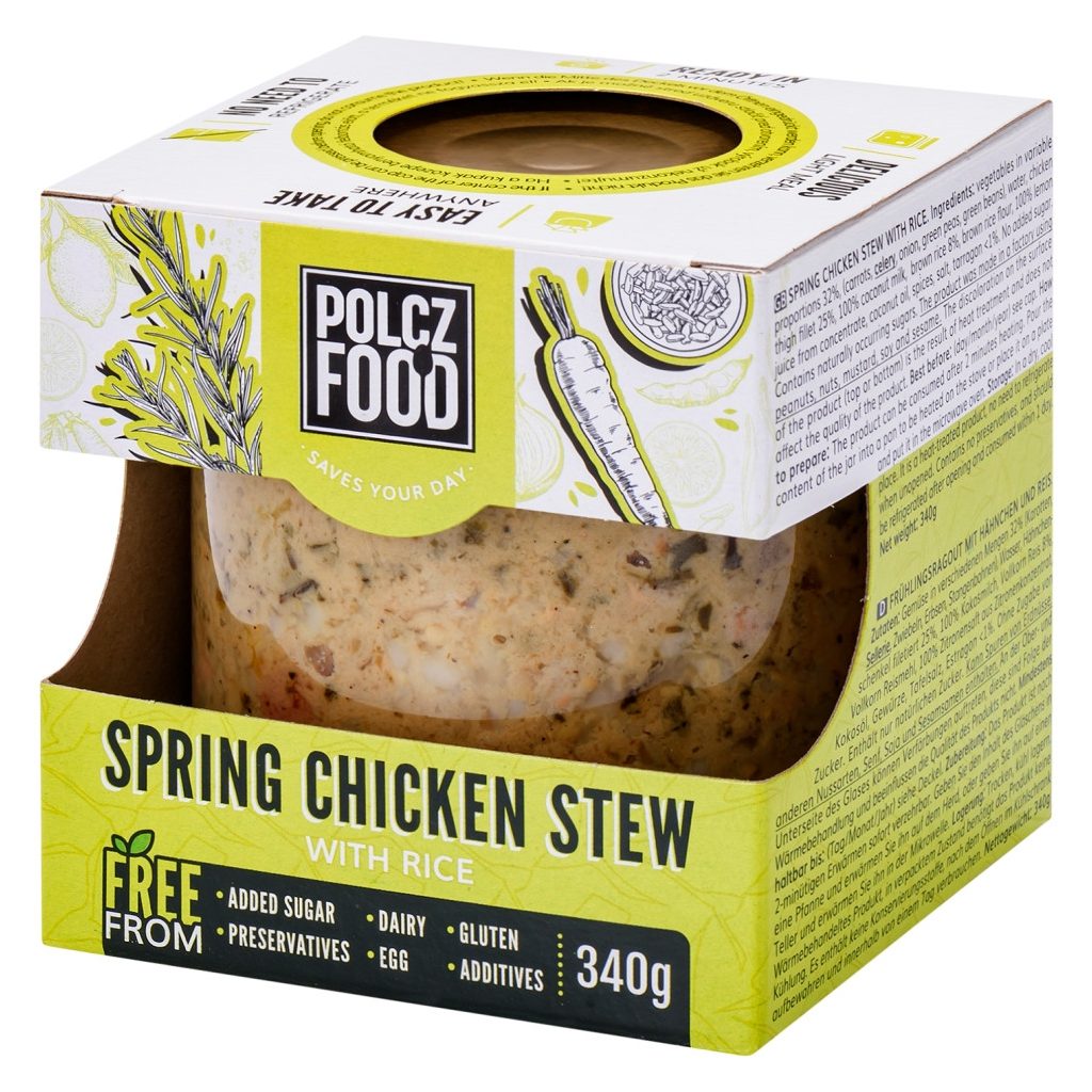 Polcz - Tárkonyos csirkeragu rizzsel (340 g)