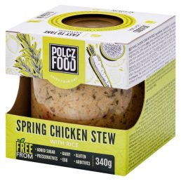 Polcz - Tárkonyos csirkeragu rizzsel (340 g)