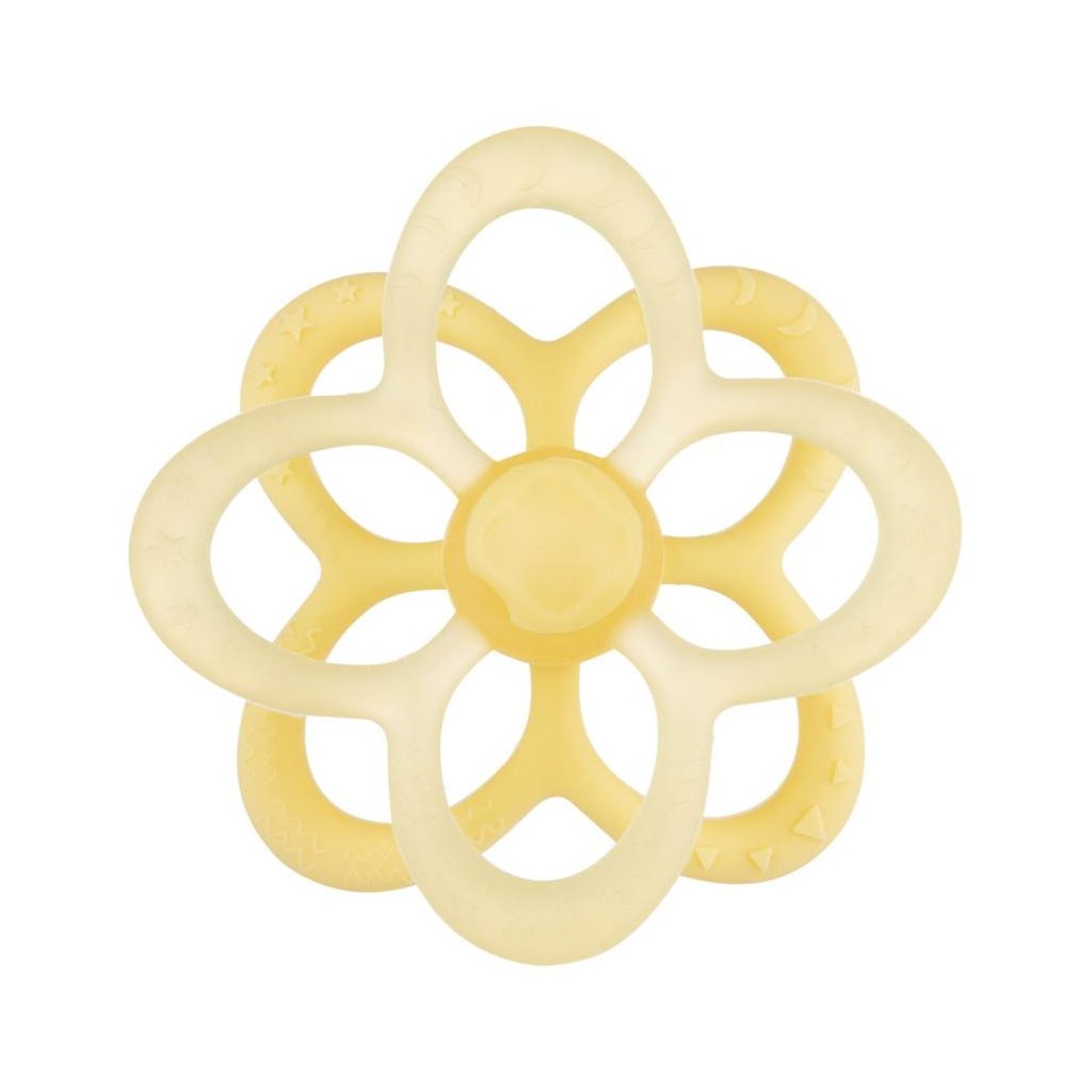 Canpol babies 2 az 1-ben szenzoros szilikon rágóka (virág)