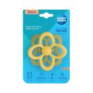 Canpol babies 2 az 1-ben szenzoros szilikon rágóka (virág)