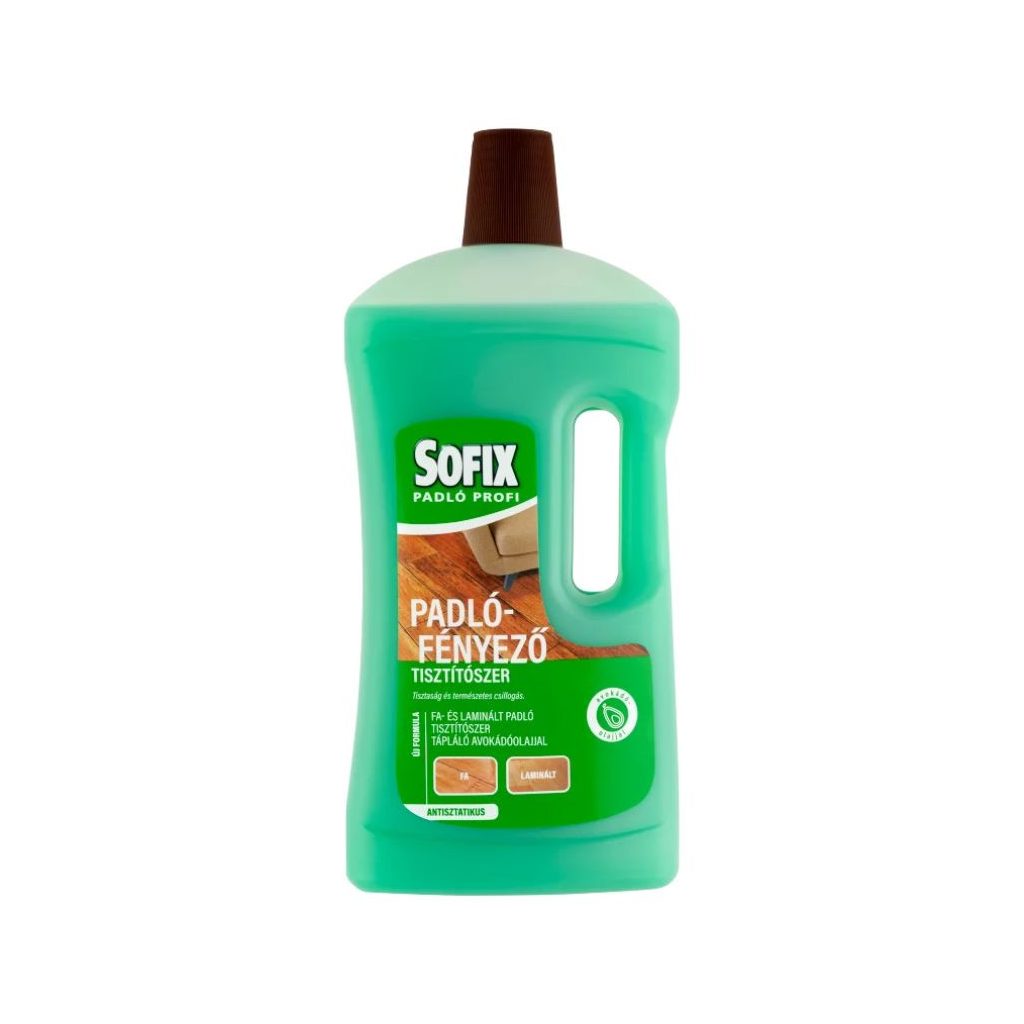 Sofix padlóápoló, padlófényező tisztítószer avokádóolajjal (1000 ml)