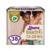 Libero Touch pelenka, Junior 6, 13-20 kg, 38 db