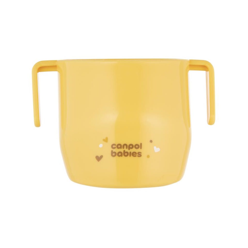 Canpol babies itatópohár Smart 180ml 12 hó+ (sárga)