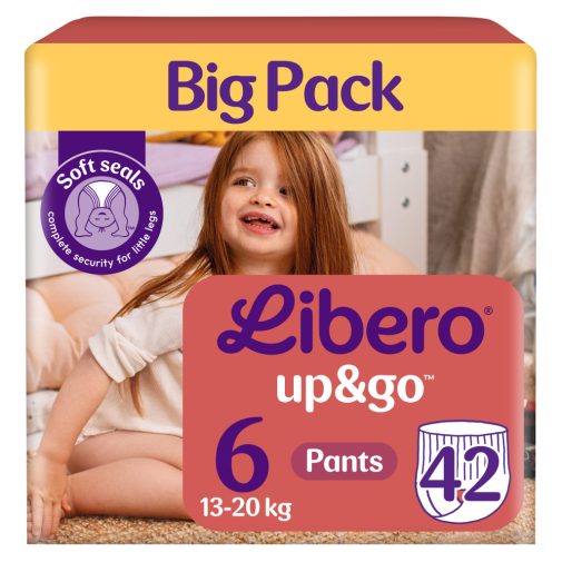 Libero Up&Go 6 bugyipelenka, 13-20 kg, 42 db
